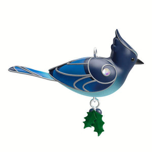 Mini Steller's Jay Ornament, 0.78" 2024
