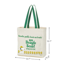 Load image into Gallery viewer, Peanuts® Beagle Scouts Tote Bag
