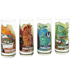 Star Wars: The Mandalorian™ Drinking Glasses, Set of 4