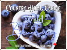 Load image into Gallery viewer, WILD BLUEBERRY - COUNTRY HOME CANDLE
