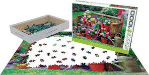Garden Bench - 1000 Piece Puzzle by Eurographics