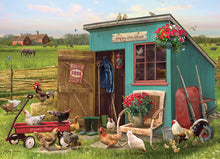 Load image into Gallery viewer, &quot;The Happy Hen House&quot; - 1000 Piece Cobble Hill Puzzle
