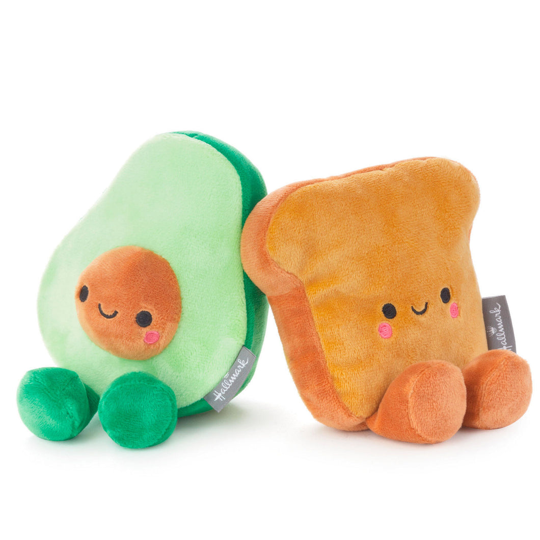Better Together Avocado and Toast Magnetic Plush, 5