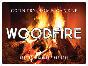 WOODFIRE - COUNTRY HOME CANDLE 26OZ