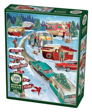Load image into Gallery viewer, Christmas Campers - 1000 Piece Puzzle by Cobble Hill
