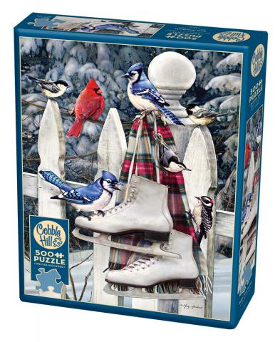 Birds With Skates - 500 Piece Puzzle by Cobble Hill