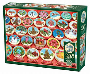 Snow Globe Cookies - 1000 Piece Puzzle by Cobble Hill