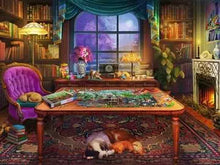 Load image into Gallery viewer, Cozy Series: Puzzler&#39;s Place - 750 Piece Puzzle by Ravensburger
