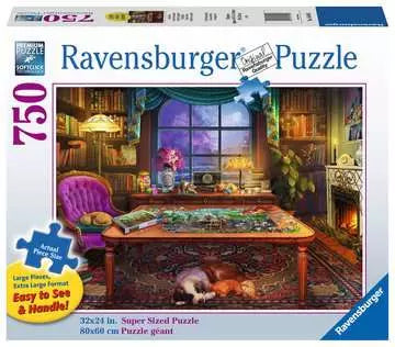 Cozy Series: Puzzler's Place - 750 Piece Puzzle by Ravensburger