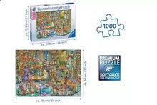 Load image into Gallery viewer, Midnight at The Library - 1000 Piece Puzzle by Ravensburger
