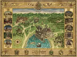 Hogwarts Map by Ravensburger