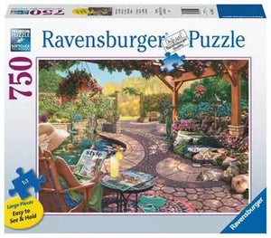 Cozy Backyard Bliss - 750 Piece Puzzle by Ravensburger