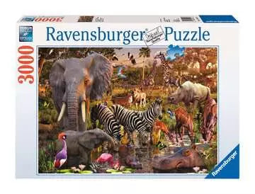 African Animals World - 3000 Piece Puzzle by Ravensburger