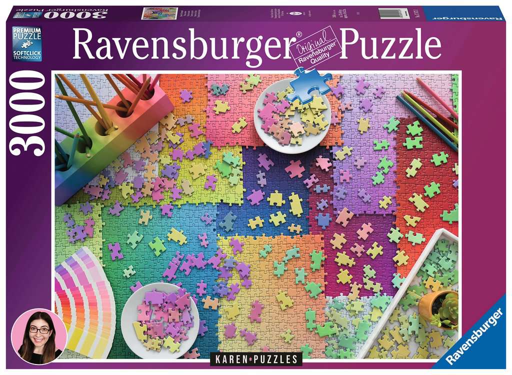 PUZZLES ON PUZZLES - 3000 PIECE PUZZLE BY RAVENSBURGER