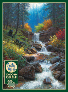Mountain Cascade - 1000 Piece Puzzle by Cobble Hill
