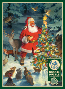 Santa's Tree - 1000 Piece Puzzle by Cobble Hill