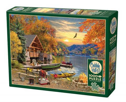 Lakeside Retreat - 1000 Piece Puzzle by Cobble Hill