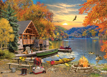 Load image into Gallery viewer, Lakeside Retreat - 1000 Piece Puzzle by Cobble Hill
