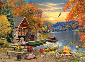 Lakeside Retreat - 1000 Piece Puzzle by Cobble Hill