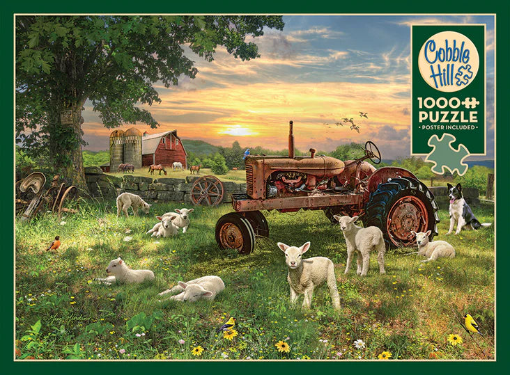 Field At Sunrise - 1000 Piece Puzzle by Cobble Hill