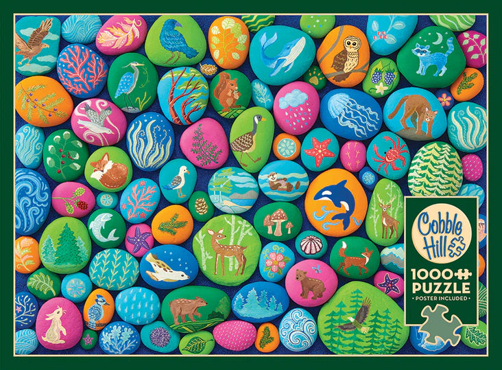 Northwest Stones - 1000 Piece Puzzle by Cobble Hill