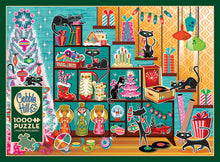 Load image into Gallery viewer, Christmas Cats - 1000 Piece Puzzle by Cobble Hill
