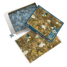 Load image into Gallery viewer, Queen Anne&#39;s Lace And American Goldfinch - 500 Piece Puzzle by Cobble Hill
