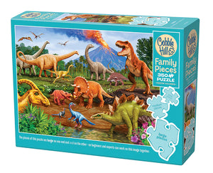 Dinos (Family) | Family Pieces 350 by Cobble Hill