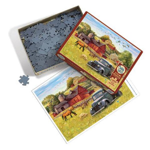 Summer Afternoon On The Farm - 275 Piece Puzzle by Cobble Hill