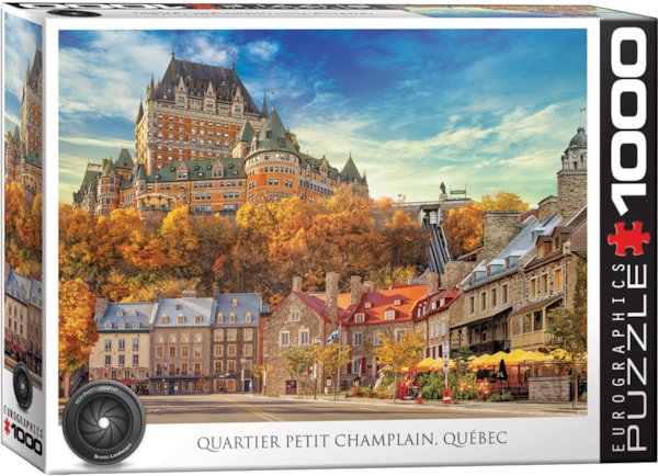 Quartier Petit Champlain, Québec - 1000 Piece Puzzle by Eurographics
