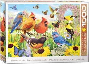 Bird Paradise - 1000 Piece Puzzle by Eurographics