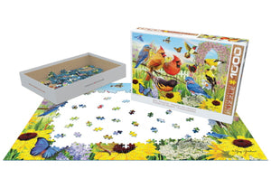 Bird Paradise - 1000 Piece Puzzle by Eurographics