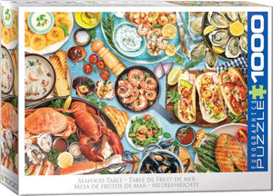 Seafood Table - 1000 Piece Puzzle by Eurographics