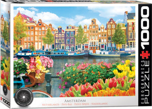 Amsterdam, Netherlands - 1000 Piece Puzzle by Eurographics