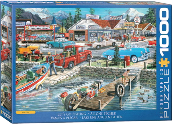 Let’s go Fishing - 1000 Piece Puzzle by Eurographics