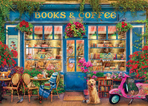 Books & Coffee - 1000 Piece Puzzle by Eurographics