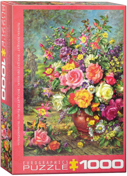 Flowers Bouquet - 1000 Piece Puzzle by Eurographics