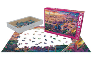Paris Rooftop - 1000 Piece Puzzle by Eurographics