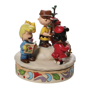 Friends around Christmas Peanuts by Jim Shore