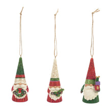 Load image into Gallery viewer, Christmas Gnomes 3 Pc Ornament Set - Jim Shore
