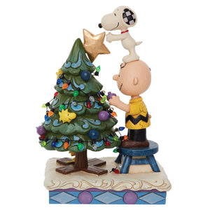 Charlie Brown & Snoopy Decorat Peanuts by Jim Shore
