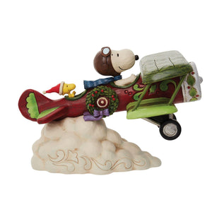 Snoopy Flying Ace Plane Peanuts by Jim Shore