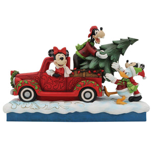 Red Truck with Mickey and Frie Disney Traditions