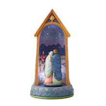 Load image into Gallery viewer, Holy Family in Stable Lighted Jim Shore
