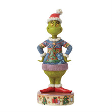 Load image into Gallery viewer, Grinch Wearing Ugly Sweater Jim Shore Dr. Seuss
