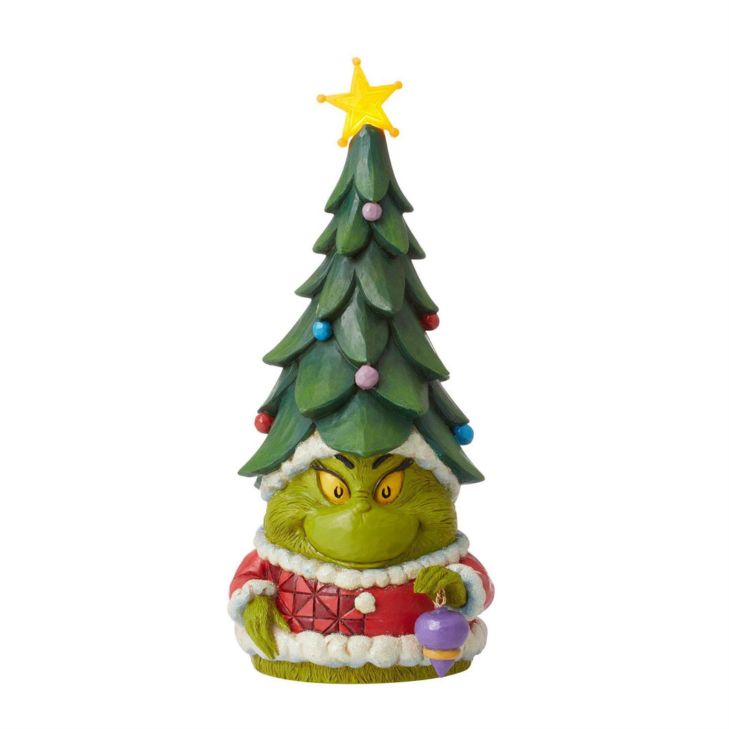 Grinch Gnome with Tree Hat Jim Shore Dr. Seuss