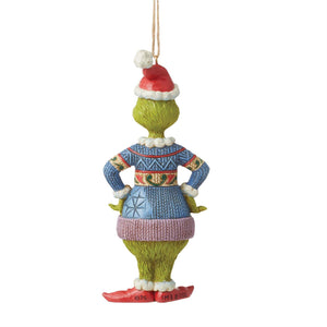 Dated 2023 Grinch Ornament Jim Shore Dr. Seuss