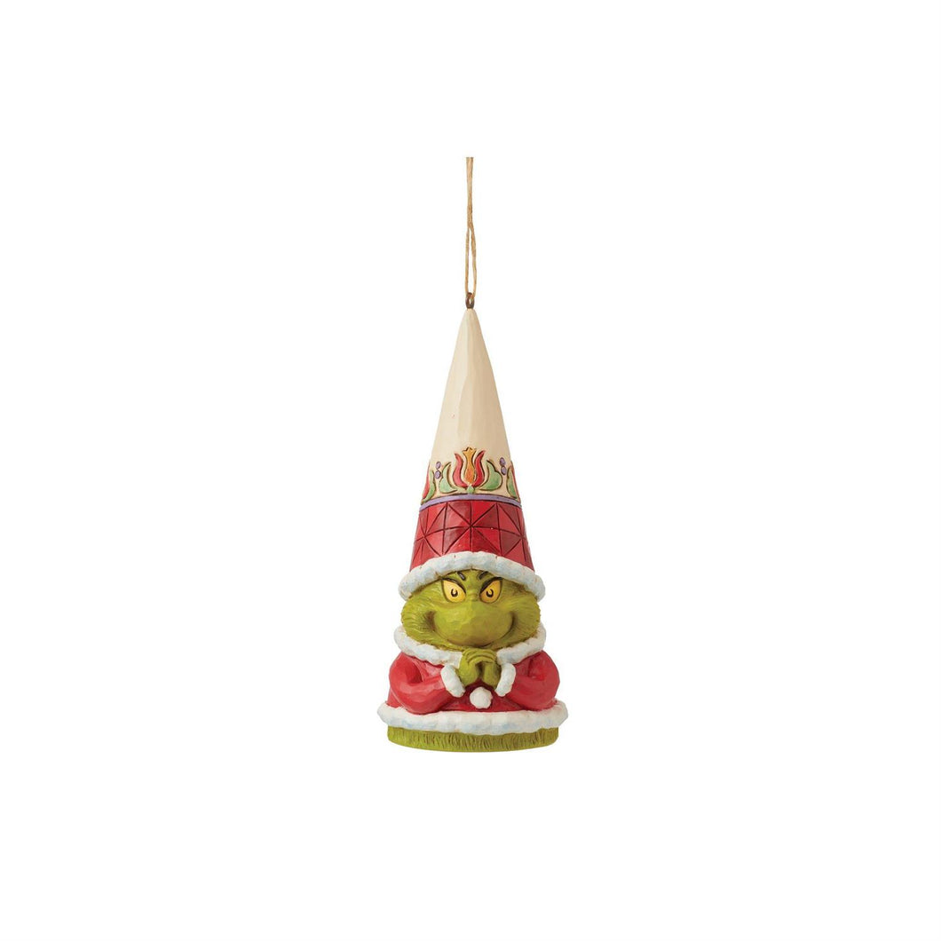 Grinch Gnome Hand Clenched Ornament - Jim Shore Dr. Seuss