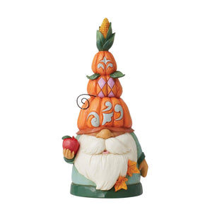 Harvest Pumpkin Hat Gnome - Jim Shore