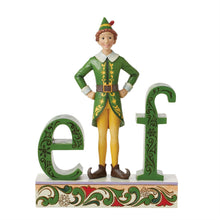 Load image into Gallery viewer, Buddy Elf Standing Elf Word  by Jim Shore
